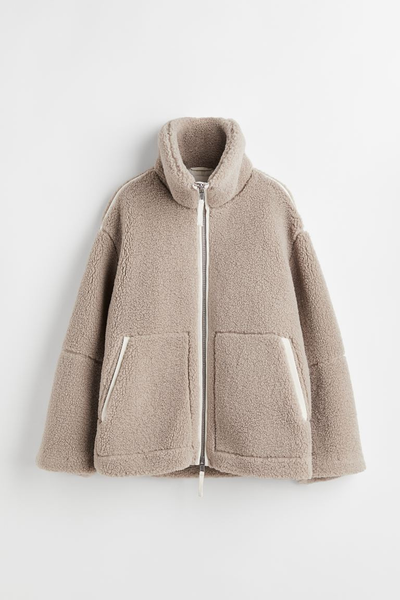 Damen Teddy Mantel | Gemütlich