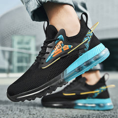 Damen Ultra-Leichte Laufschuhe mit innovativem Dämpfungssystem in Schwarz