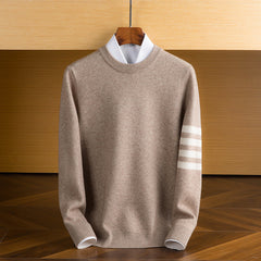 Lorenzo Wool Sweater in Beige
