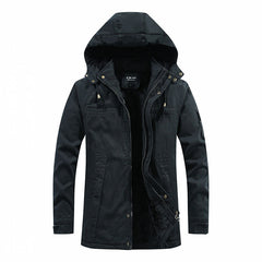 Howard | Herren-Fleecejacke in Schwarz