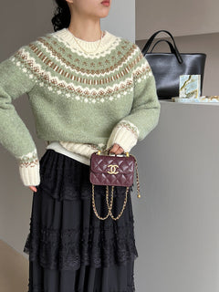 WINTERDICKER PULLOVER | WARM, KOMFORTABEL, STILVOLL in Grün