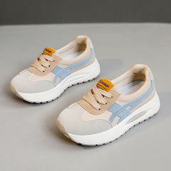 Damen Sportliche Sneaker mit dämpfender Sohle und modernem Design in Blau