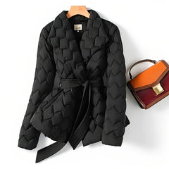 Sanna - Pufferjacke in Schwarz