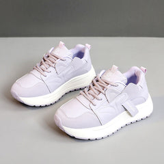 Damen Sportliche Sneaker mit innovativem Dämpfungssystem und atmungsaktivem Obermaterial in Lila