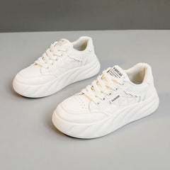 Damen Chunky Fashion Sneakers mit atmungsaktivem Mesh und dämpfender Sohle in Beige