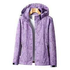 Sanne - Herbstmantel für Damen in Lila
