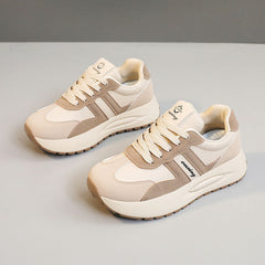 Damen Sportliche Lifestyle-Sneaker mit ergonomischer Dämpfung und atmungsaktiver Oberfläche in Khaki