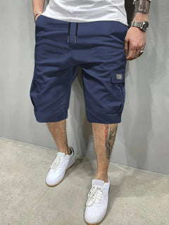 Jason | Cargo Shorts für Herren in Dunkelblau