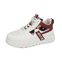 Damen Sportliche Lifestyle-Sneaker mit trendigem Design und besonders dämpfender Sohle in Beige