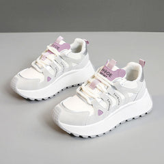 Damen Sportliche Lauf-Sneaker mit dämpfender Sohle und atmungsaktivem Obermaterial in Beige