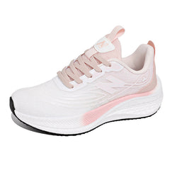 Damen Sportliche Laufschuhe mit atmungsaktiver Mesh-Oberfläche und dämpfendem Fußbett in Pink