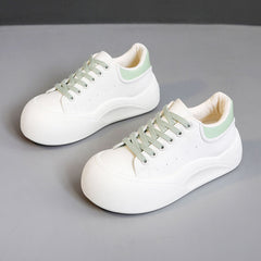 Damen modische Sneaker mit komfortabler Passform und stilvollem Design in Grün