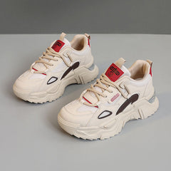 Damen Mode Sport Sneakers in Rot