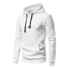 George Herren Hoodie in Weiß