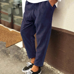 Mitchell™ | Exklusive Cordhosen in Blau