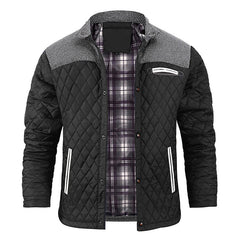 Davici | Herren Colorblock-Jacke in Schwarz
