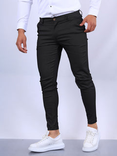 Virgil™ - Elegante Slim-Fit-Hose in Schwarz