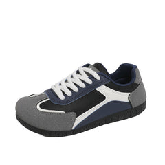 Damen lässige Freizeitsneaker mit atmungsaktiver Mesh-Oberfläche und dämpfender Laufsohle in Schwarz