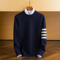 Lorenzo Wool Sweater in Navy