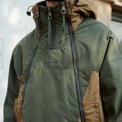 Milan | HERRENJACKE MIT DOPPELZIPPER in Grün