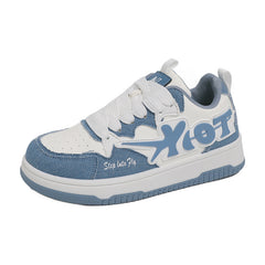 Damen Sportliche Sneakers für moderne Streetwear in Blau