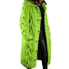 DAME OVERSIZED CARDIGAN MANTEL | MODERNER STIL, KOMFORTABEL, VIELSEITIG in Hellgrün