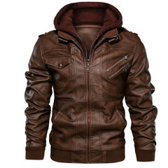 Die Connor Lederjacke in Braun