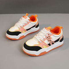 Damen Sportliche Sneakers mit innovativem Design und ergonomischer Dämpfung in Orange