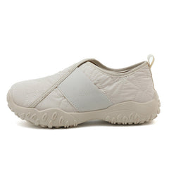 Damen Bequeme Slip-On Sneakers mit rutschfester Sohle und atmungsaktivem Obermaterial in Khaki