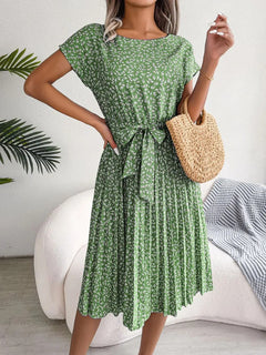 Annalise - Kleid - Eleganter Faltenwurf in Hellgrün