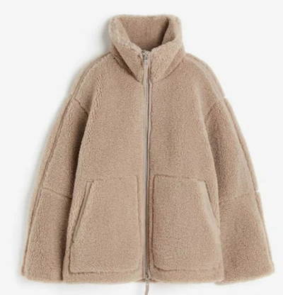Damen Teddy Mantel | Gemütlich