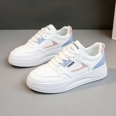 Damen modische Freizeit Sneakers mit dämpfender Sohle und atmungsaktiver Konstruktion in Blau