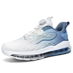 Damen Sportschuhe mit innovativem Dämpfungssystem und atmungsaktiver Mesh-Oberfläche in Himmelblau