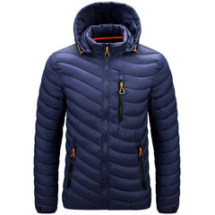 Luigi | Leichte Winterjacke für Herren in Dunkelblau
