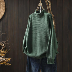 Lara™ | Knitted Sweater in Grün