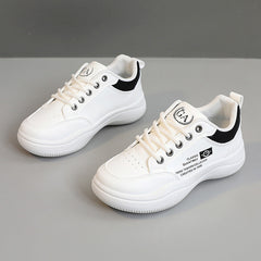 Damen Sportliche Lifestyle-Sneaker mit modischem Design und dämpfender Sohle in Creme