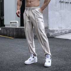 Salvio | Elegante Jogginghose in Aprikose