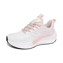 Damen Lauf- und Freizeitschuhe mit atmungsaktiver Mesh-Oberfläche in Pink
