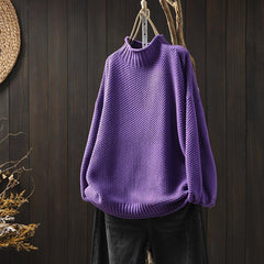 Lara™ | Knitted Sweater in Flieder