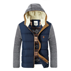 Angelo | Herren Winterjacke in Blau