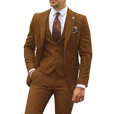 Herrenanzug Slim Fit für Hochzeitsgäste | 3-teilig