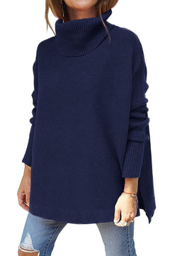CHARLOTTE | KUSCHELIGER WARMHALTER in Marineblau