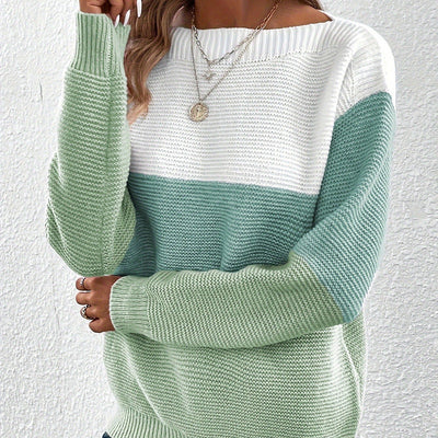 VIELSEITIGER LANGÄRMELIGER STRICKPULLOVER | MODERN, KOMFORTABEL, ELEGANT