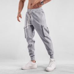 Aurelio | Cargo-Jogginghose in Hellgrau