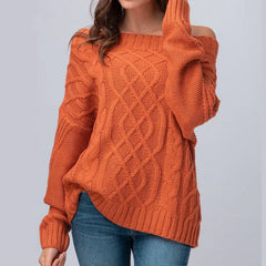 Damen STRICKPULLOVER | WEICH, MODERN, VIELSEITIG in Orange