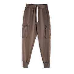 Aurelio | Cargo-Jogginghose in Braun