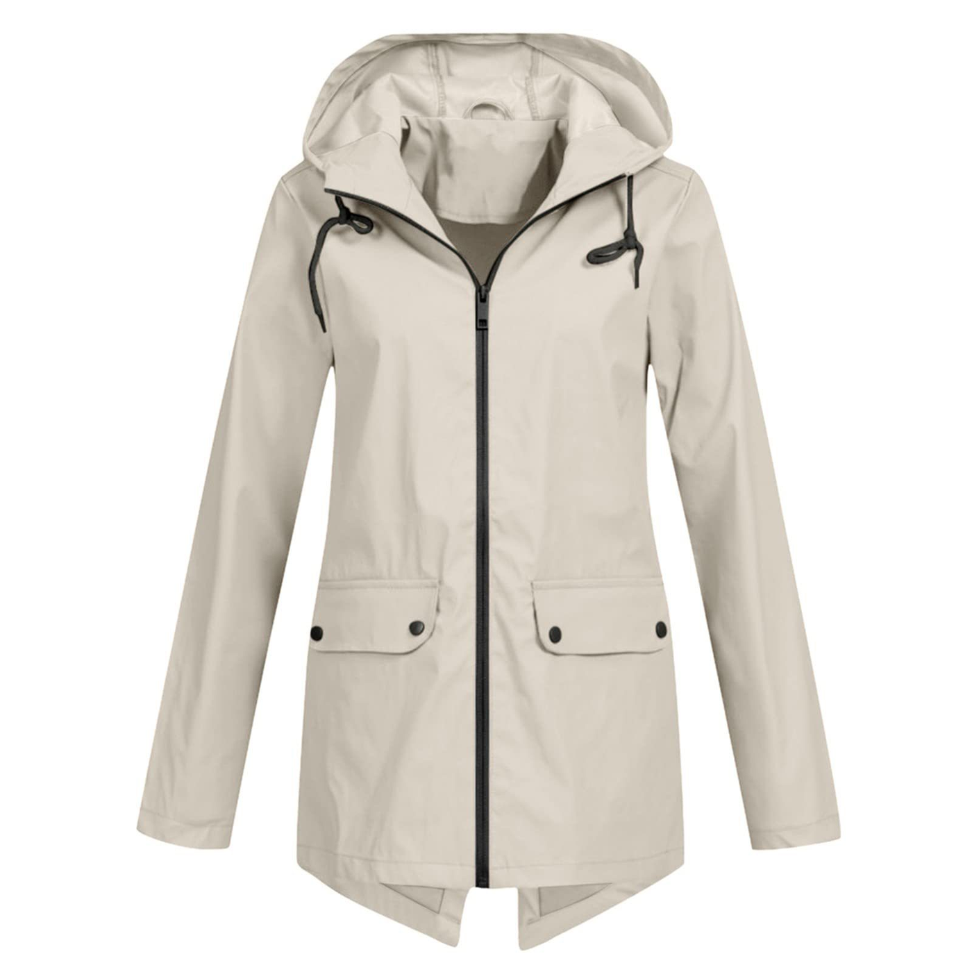 Damen Kapuze Regenjacke | Wasserdichte