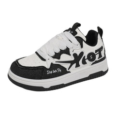 Damen Sportliche Sneakers für moderne Streetwear in Schwarz