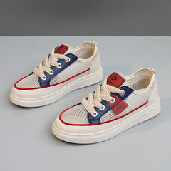 Damen Atmungsaktive und modische Sneakers in Rot