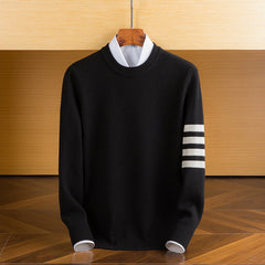 Lorenzo Wool Sweater in Black